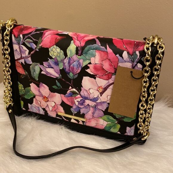 NWT Steve Madden Floral Shoulder Bag - Multi-Color - Picture 3 of 13